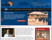 Tablet Screenshot of kava-africa.org